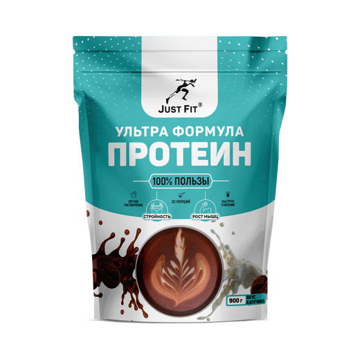 Just Fit High Whey Protein, 900 грамм
