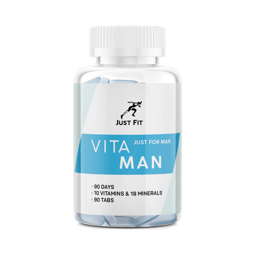Just Fit Vita Man, Вита Мен, 90 таблеток